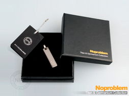 纯钛锗项链吊坠 潜能开发的艺术与科技结晶